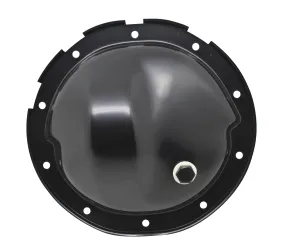 1964-UP CHEVY-GM BLACK STEEL REAR DIFFERENTIAL COVER - 10 BOLT W- 8.5" RING GEAR