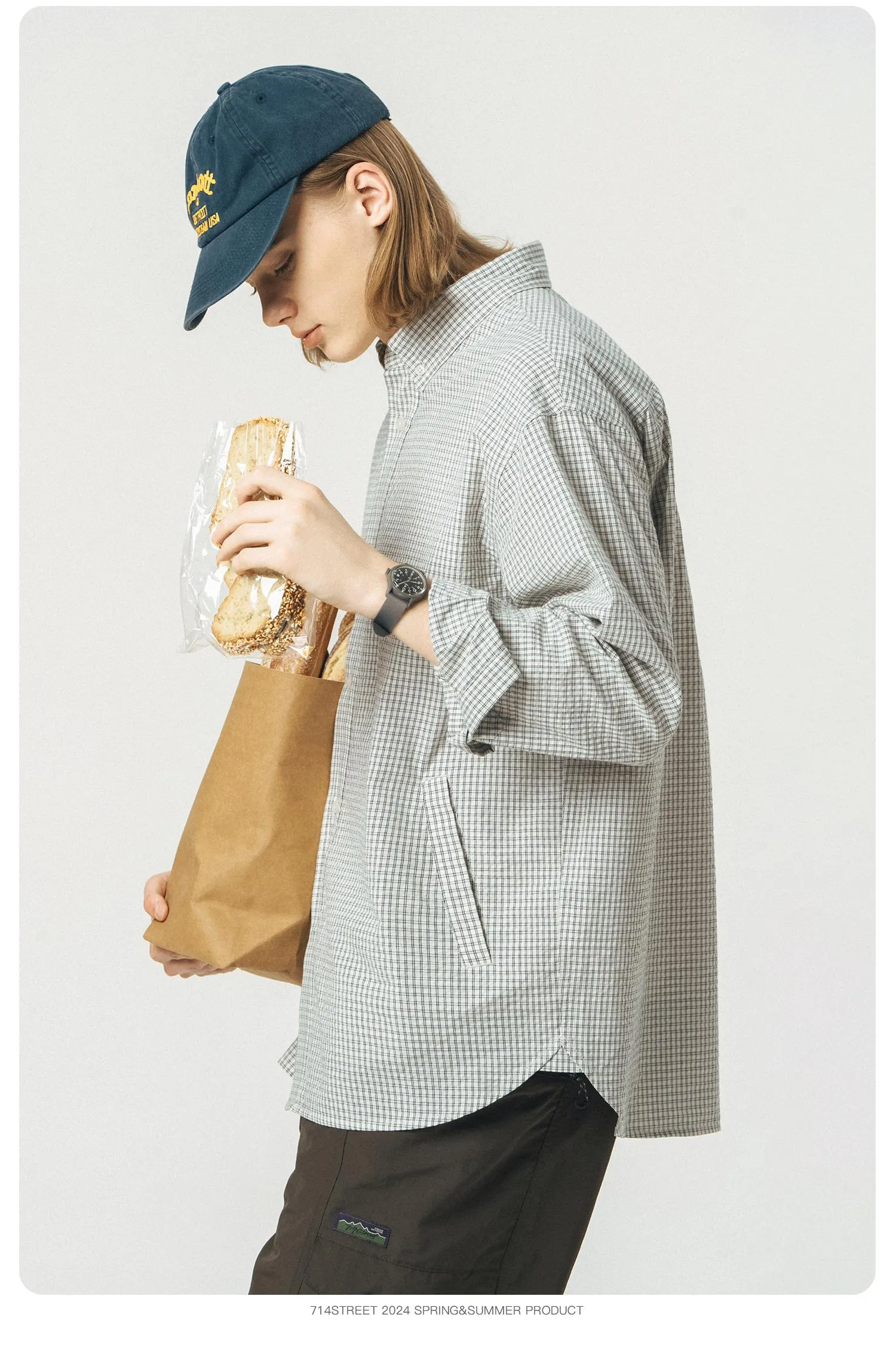 714STREET チェックシャツ 714ST026