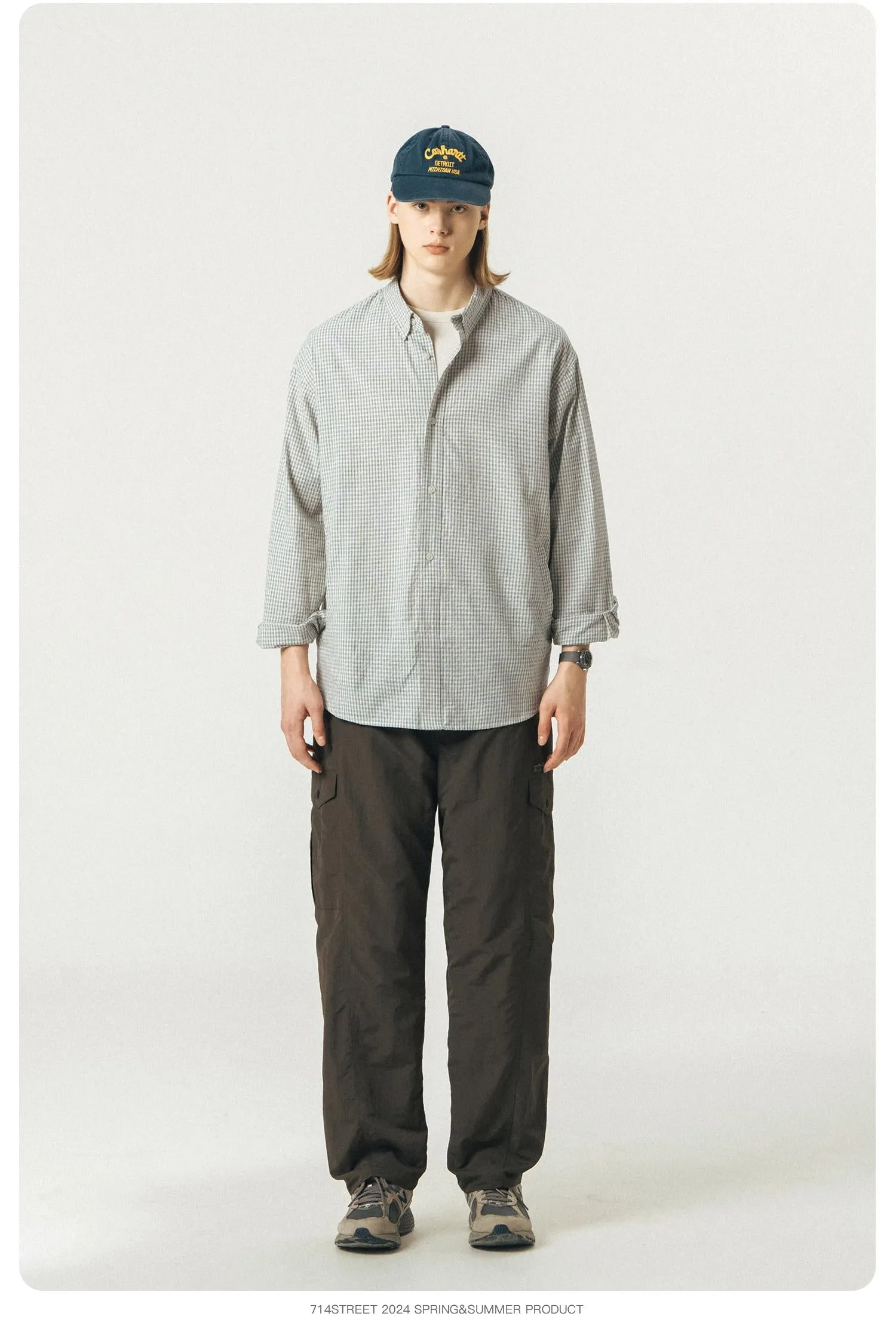 714STREET チェックシャツ 714ST026