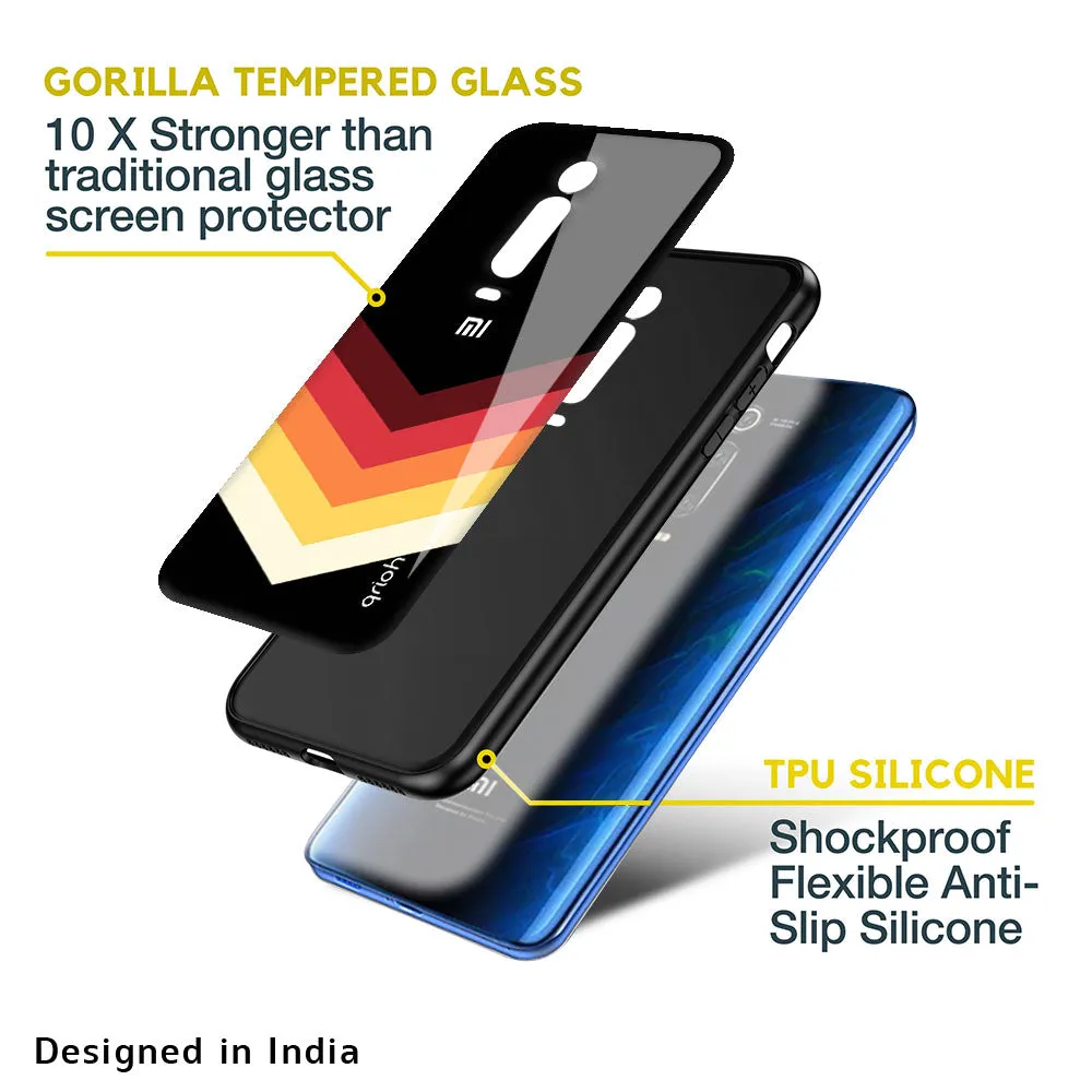 Abstract Arrow Pattern Glass Case For Mi 11 Ultra