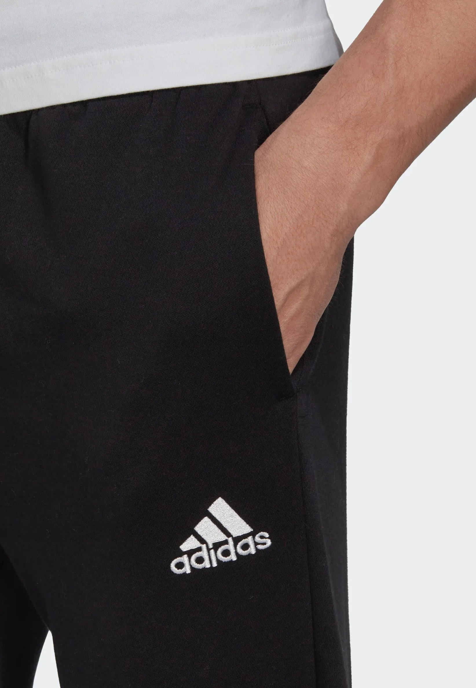 Adidas - M Feelcozy Black/White - Sweat Pants