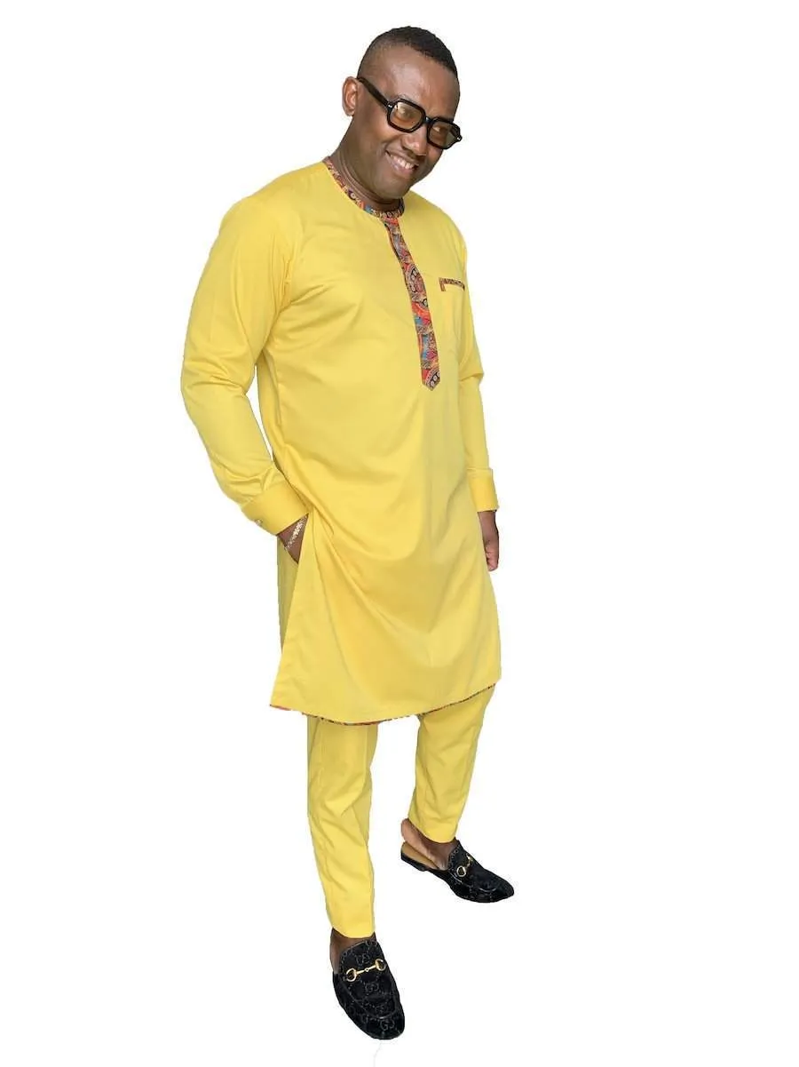 African Yellow Native Outfit