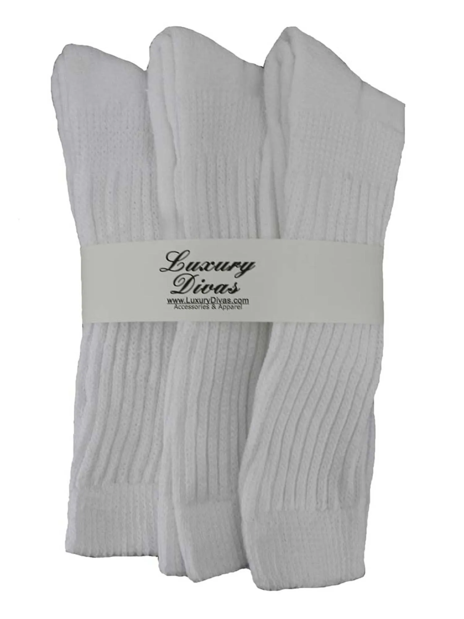 All Cotton 3 Pack Extra Heavy Slouch Socks