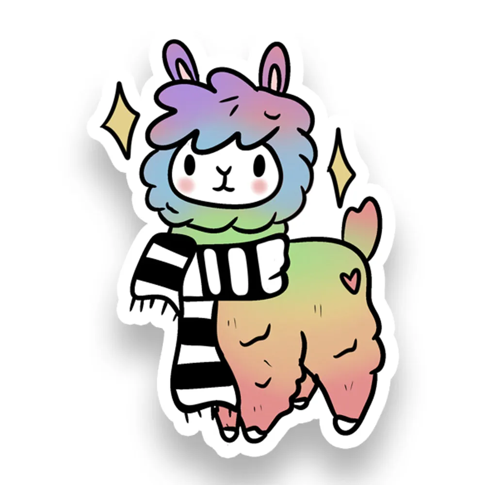 Alpaca Vinyl Sticker
