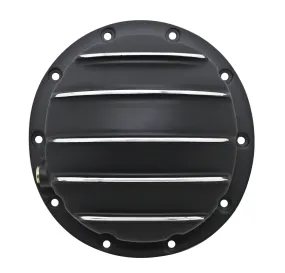 ALUMINUM 1964-UP CHEVY GM REAR DIFFERENTIAL COVER 8.5" RG 10 BOLT - BLACK
