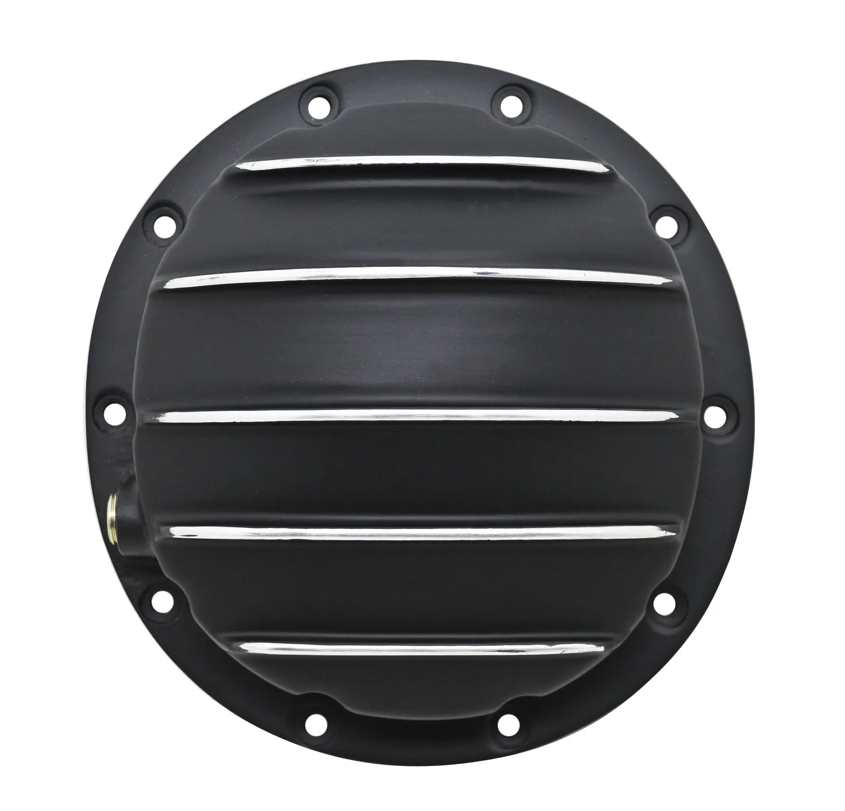 ALUMINUM 1964-UP CHEVY GM REAR DIFFERENTIAL COVER 8.5" RG 10 BOLT - BLACK