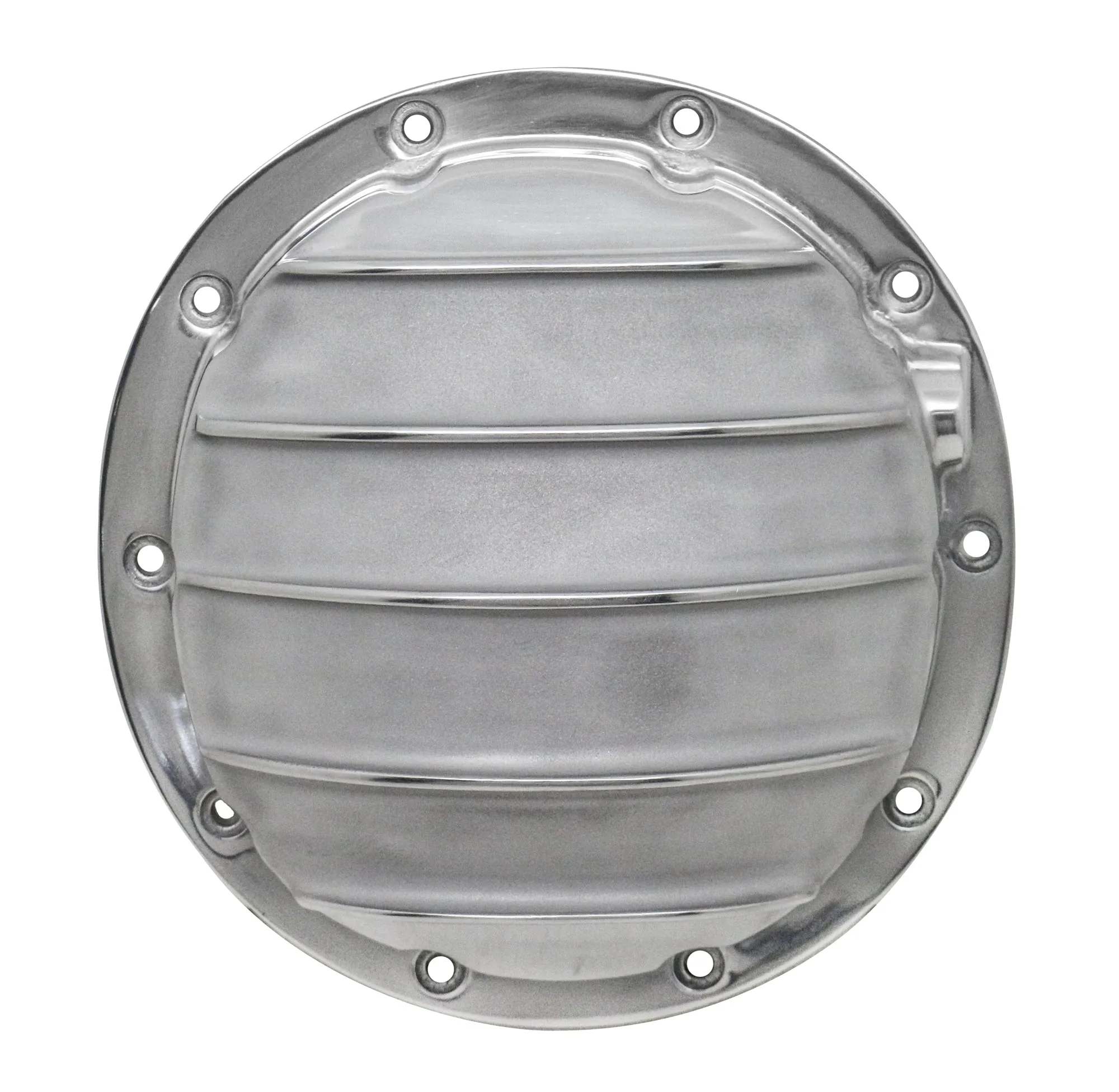 ALUMINUM 1964-UP CHEVY GM REAR DIFFERENTIAL COVER 8.5" RG 10 BOLT - SAND BLASTED