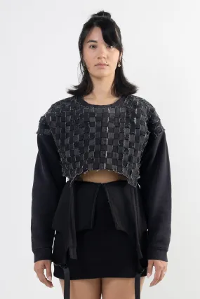 ASTRA CROPPED SWEATSHIRT
