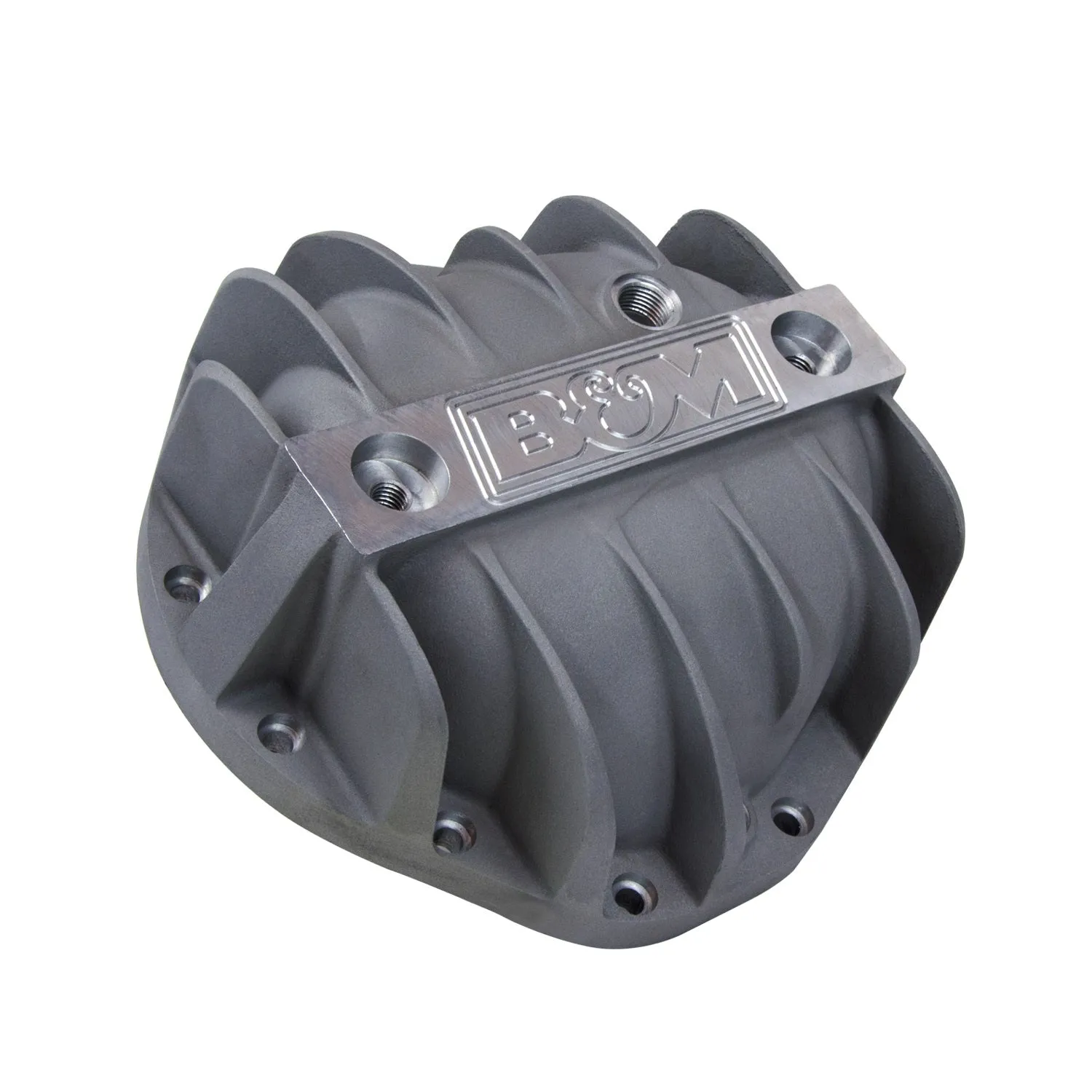 B&M Support Differential Cover Hardware Included Aluminum Natural - GM Truck 12 Bolt