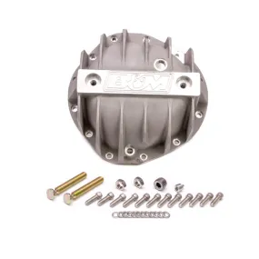 B&M Support Differential Cover Hardware Included Aluminum Natural - GM Truck 12 Bolt