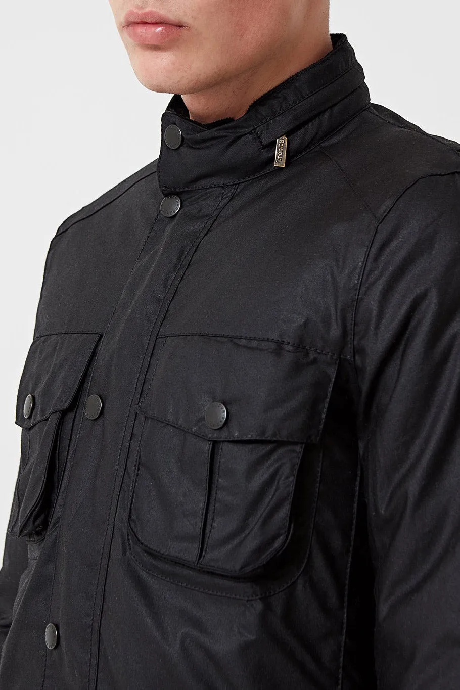 Barbour Corbridge Wax Jacket - Black - MWX0340BK72