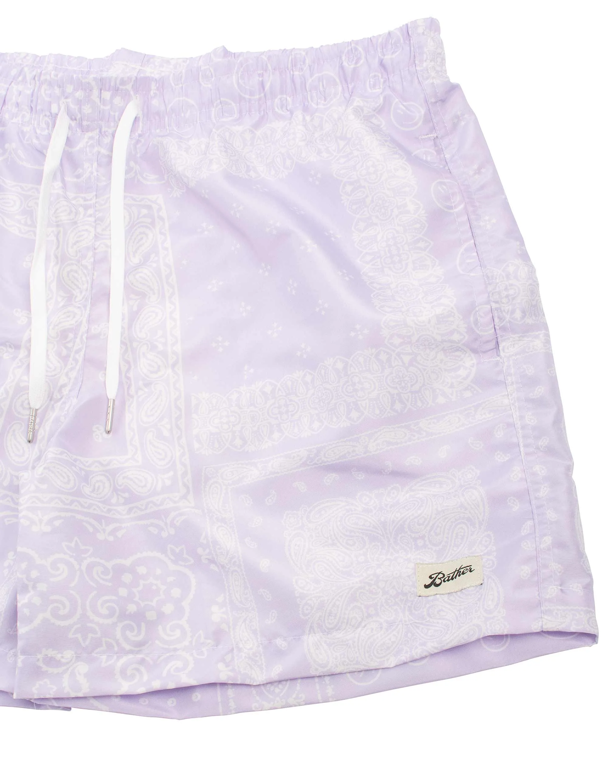 Bather Lilac Bandana Swim Trunk