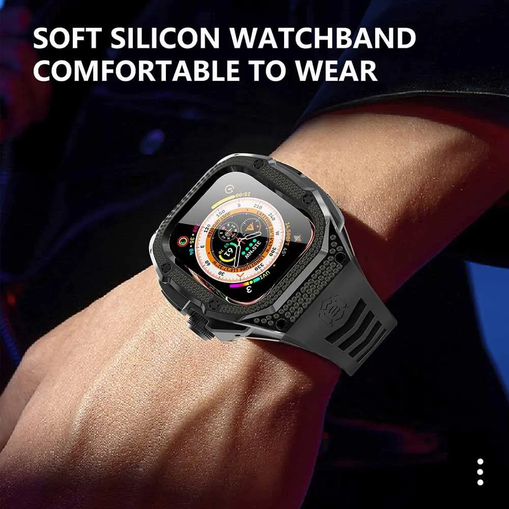 Beeasy 49mm Luxury Case with Diamond For Apple Watch Ultra 2/1