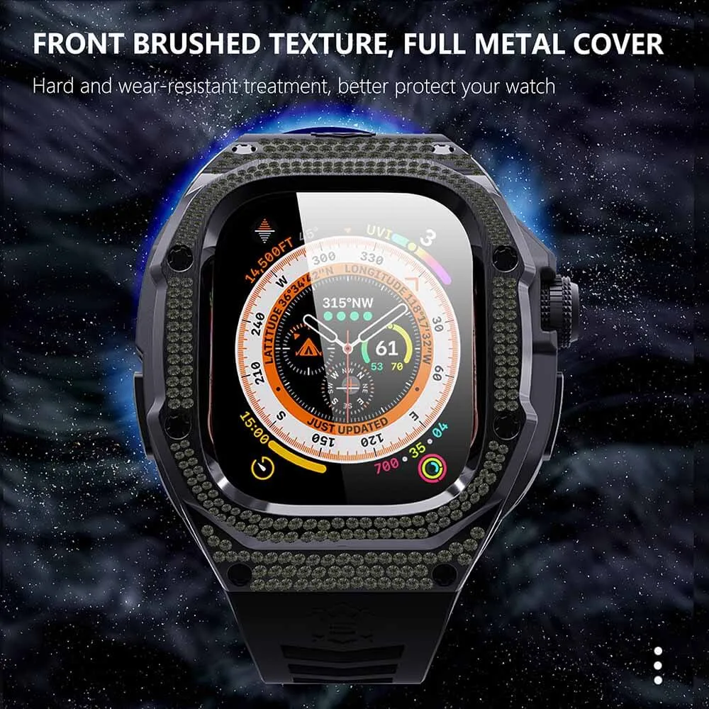 Beeasy 49mm Luxury Case with Diamond For Apple Watch Ultra 2/1