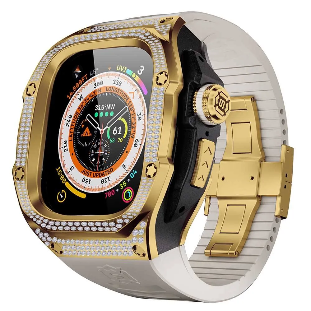 Beeasy 49mm Luxury Case with Diamond For Apple Watch Ultra 2/1