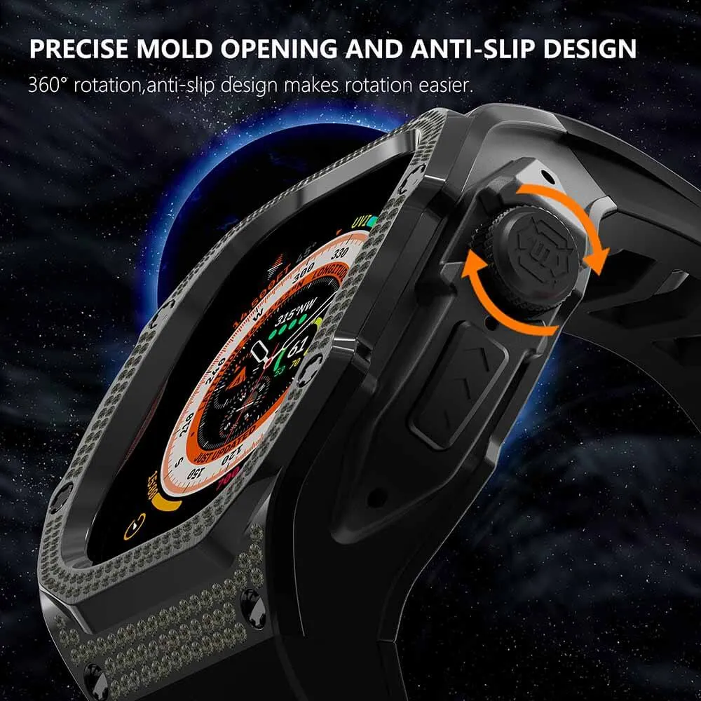 Beeasy 49mm Luxury Case with Diamond For Apple Watch Ultra 2/1