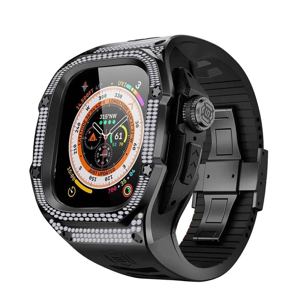 Beeasy 49mm Luxury Case with Diamond For Apple Watch Ultra 2/1