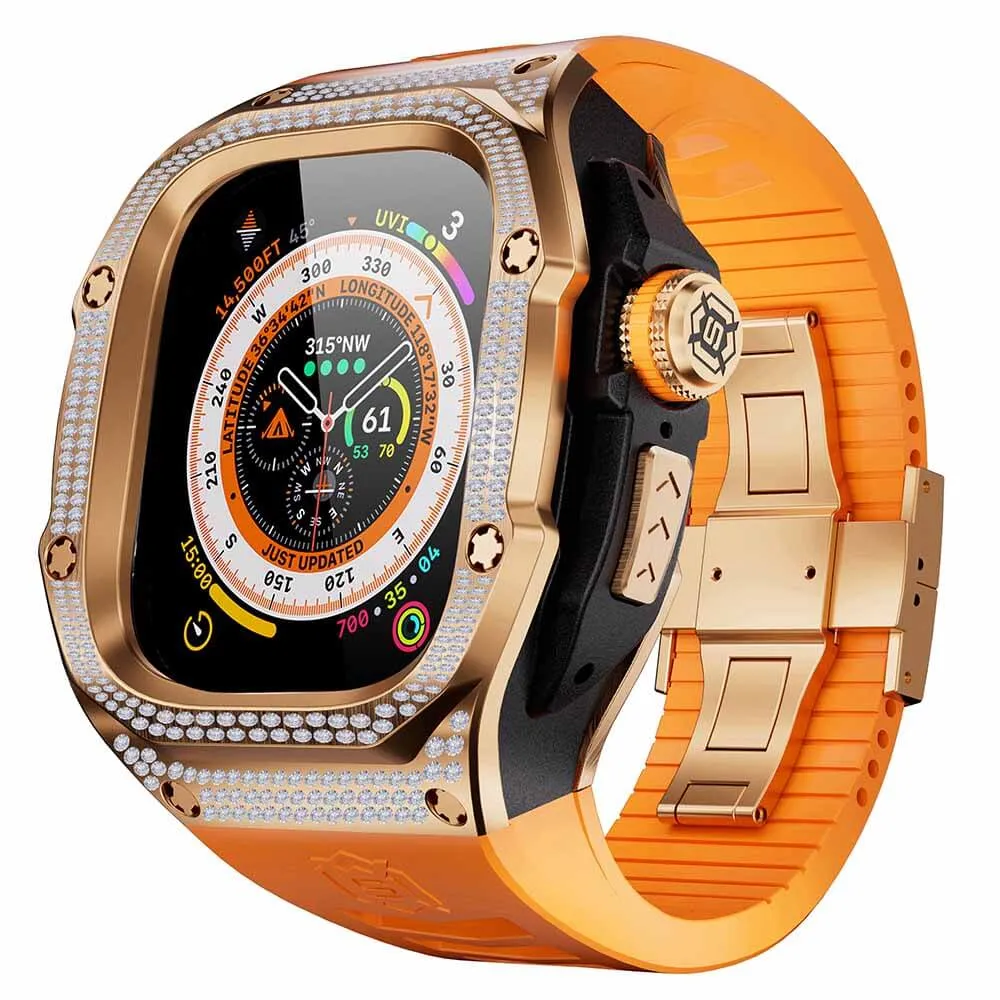 Beeasy 49mm Luxury Case with Diamond For Apple Watch Ultra 2/1