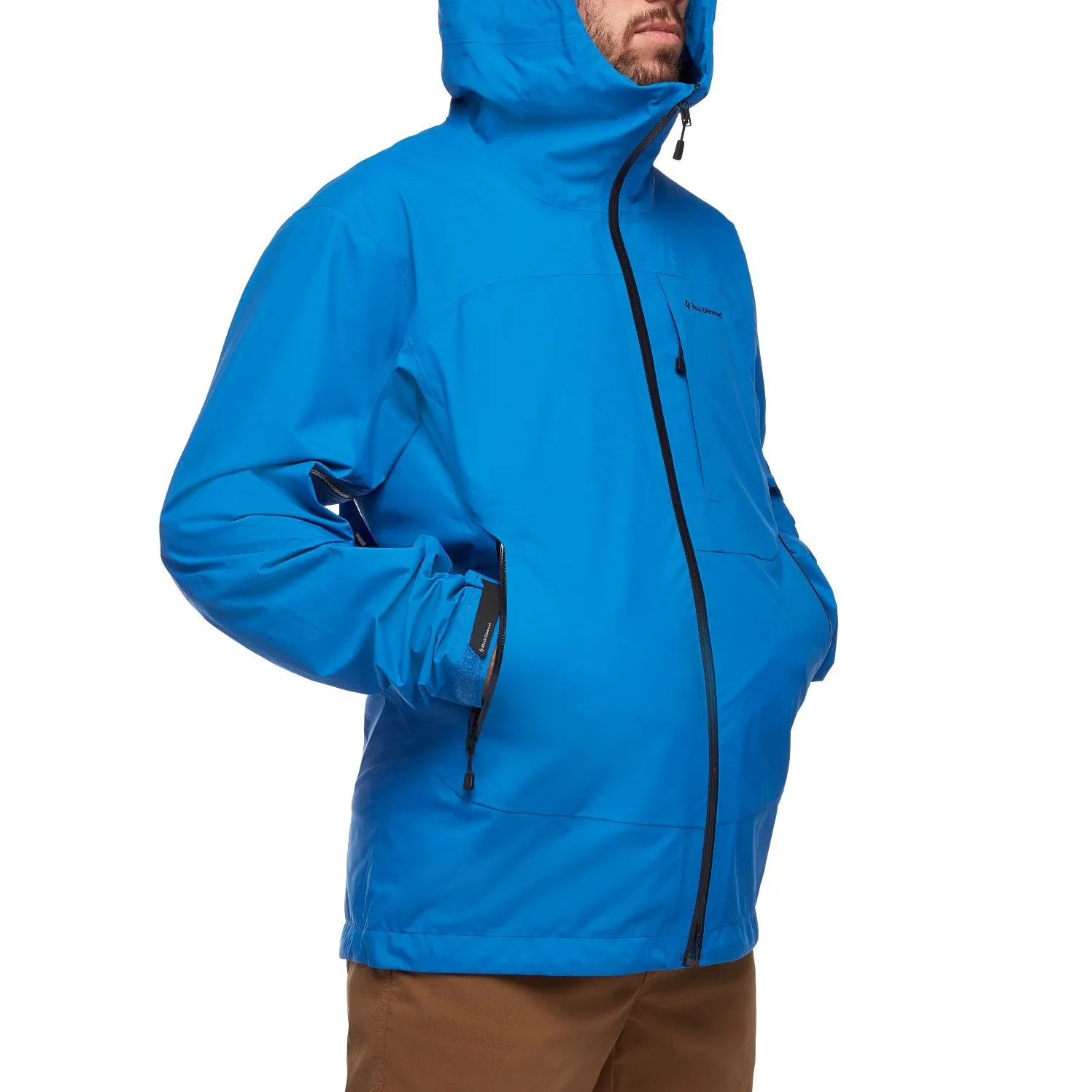 Black Diamond Men&#x27;s HighLine Stretch Shell Ultra Blue | Buy Black Diamond Men&#x27;s HighLine Stretch Shell Ultra Blue here | Outnorth