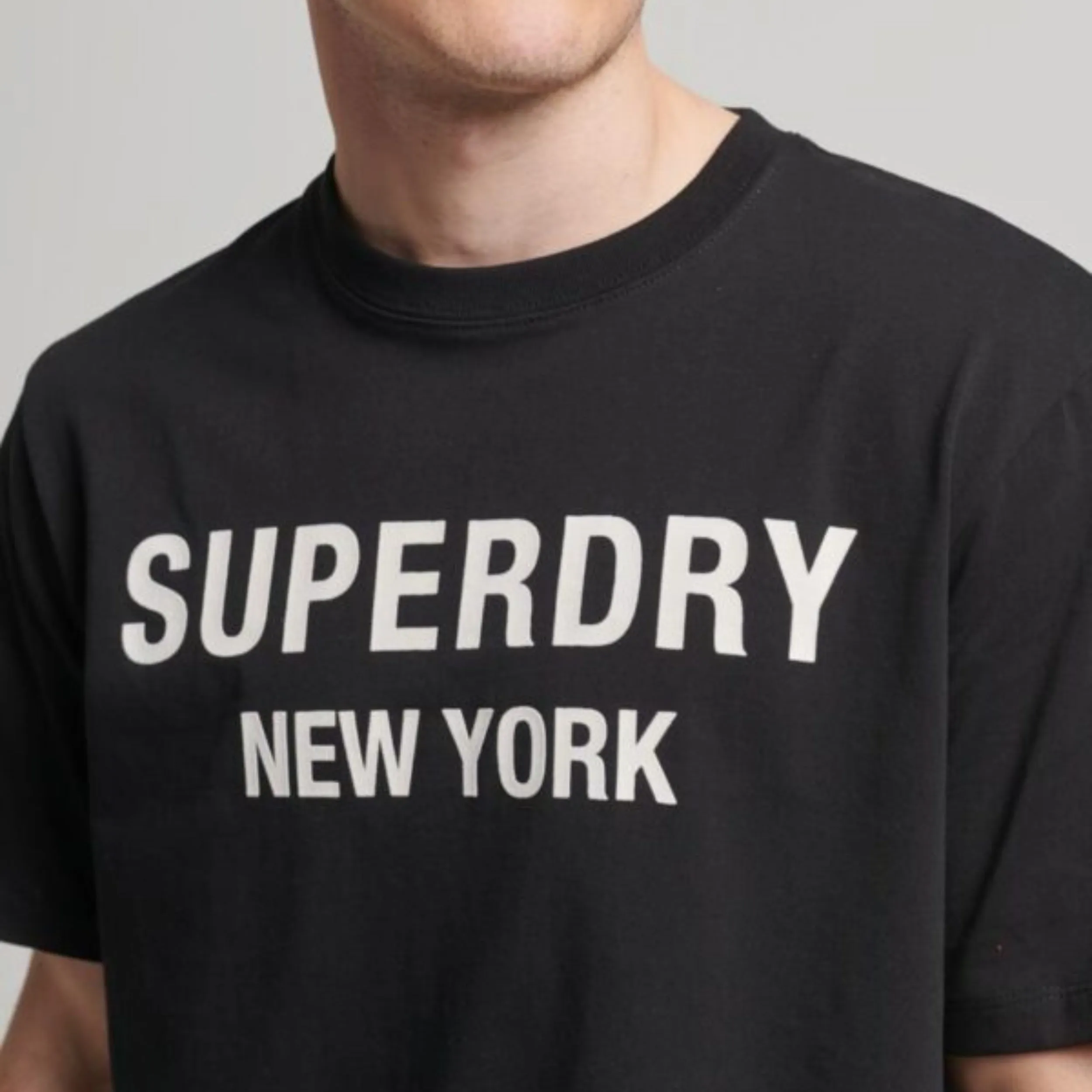 Black/White Luxury Sport Loose T-Shirt