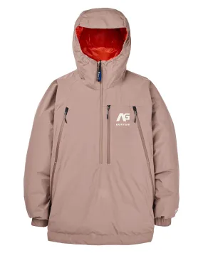 Burton AG Rev Puffy Anorak Jacket Fiesta Red/Mud Mauve 2025