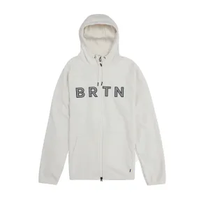 Burton - Crown Weatherproof Full Zip Hoodie - Stout White SALE
