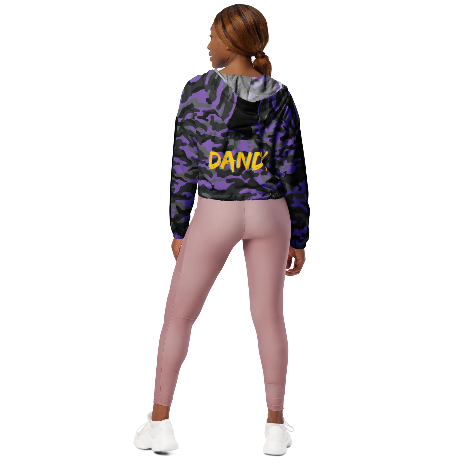 Camo Women’s cropped windbreaker
