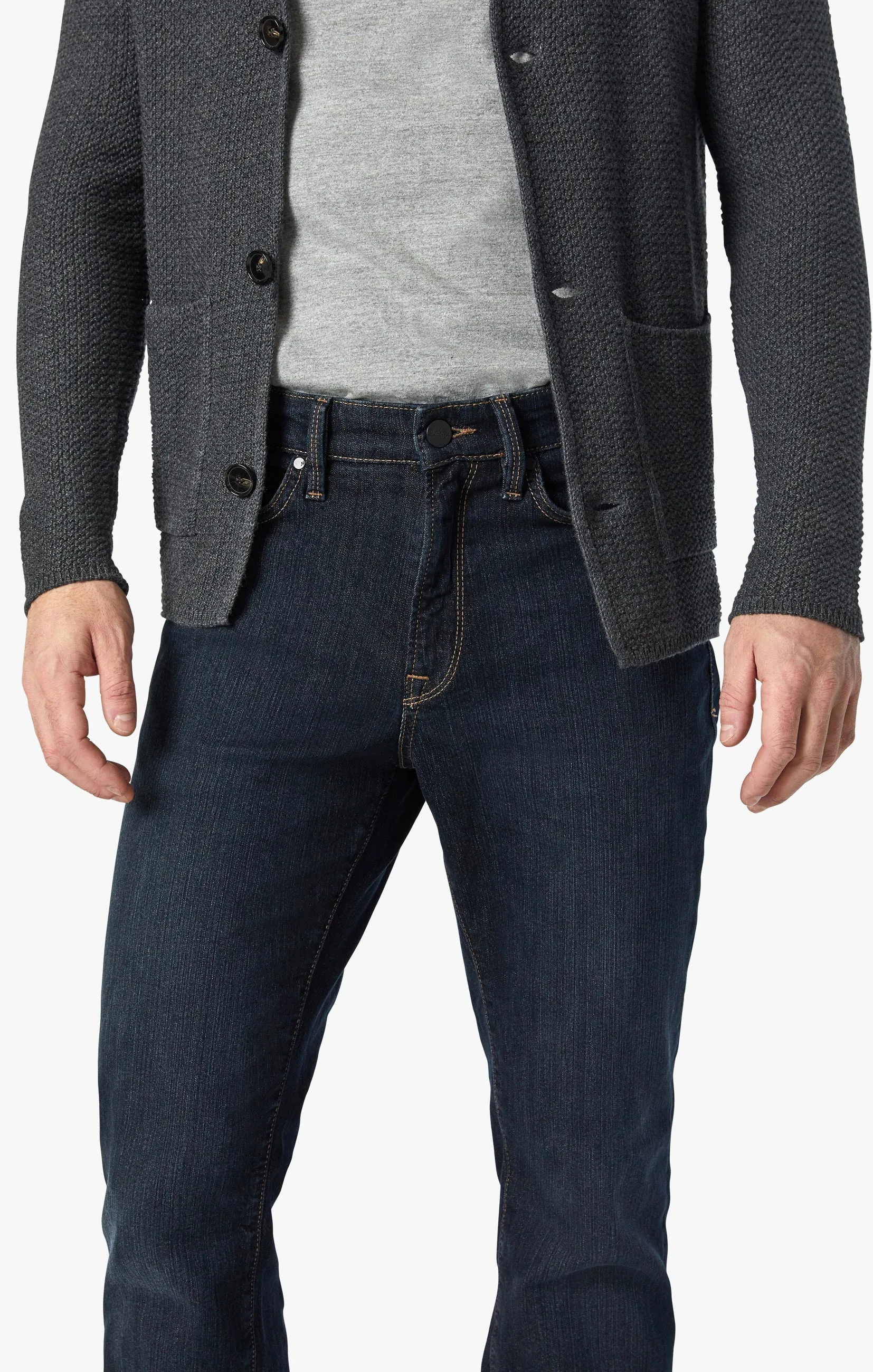 Charisma Relaxed Straight Jeans In Dark Comfort