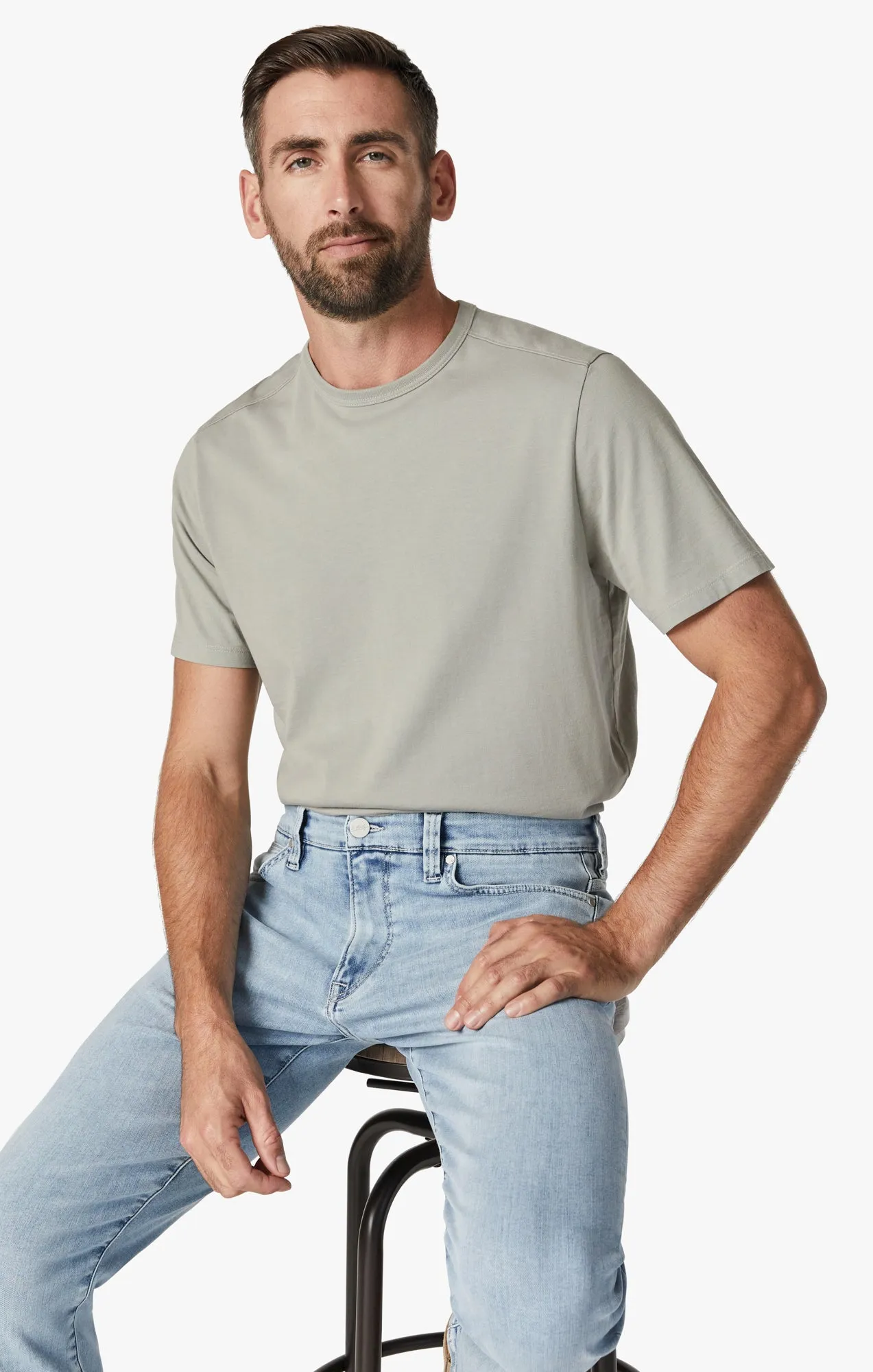 Charisma Relaxed Straight Leg Jeans In Bleached Urban