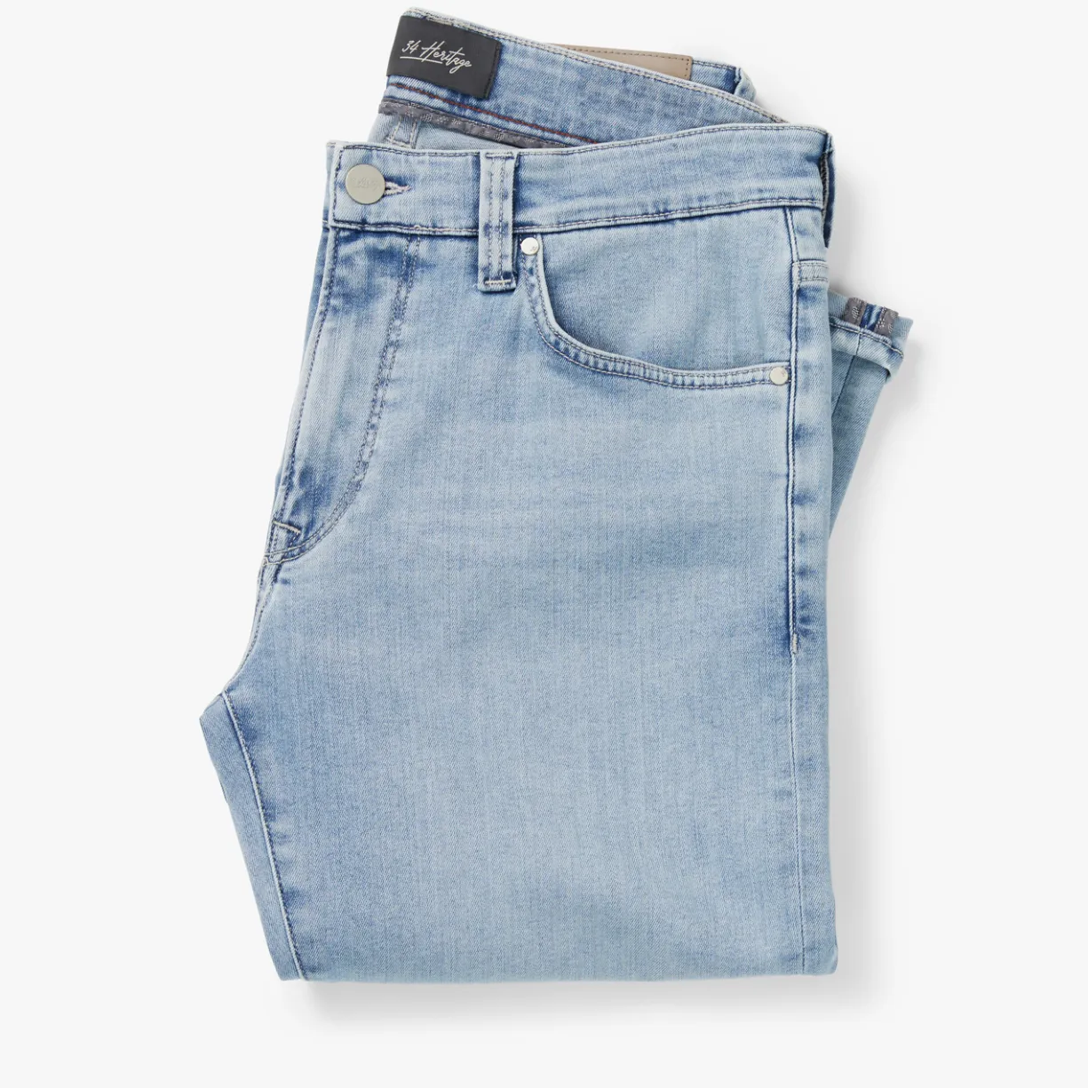 Charisma Relaxed Straight Leg Jeans In Bleached Urban