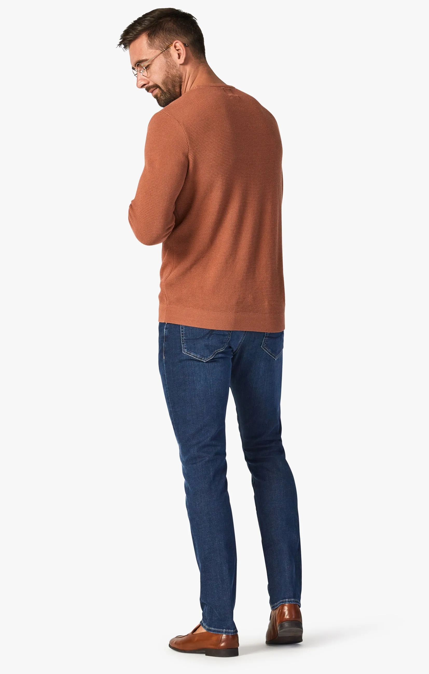 Charisma Relaxed Straight Leg Jeans In Dark Soft