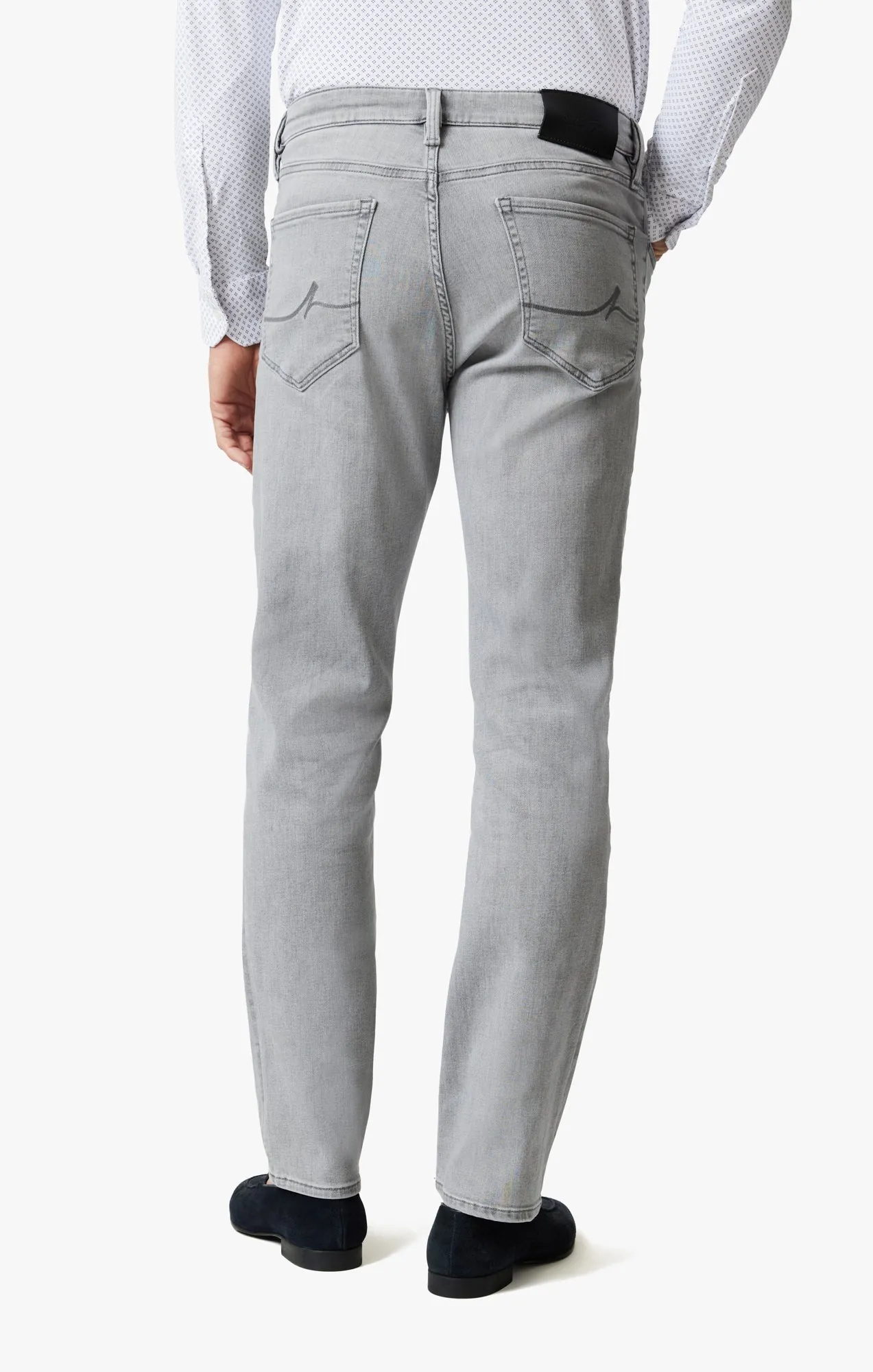 Charisma Relaxed Straight Leg Jeans In Light Grey Urban