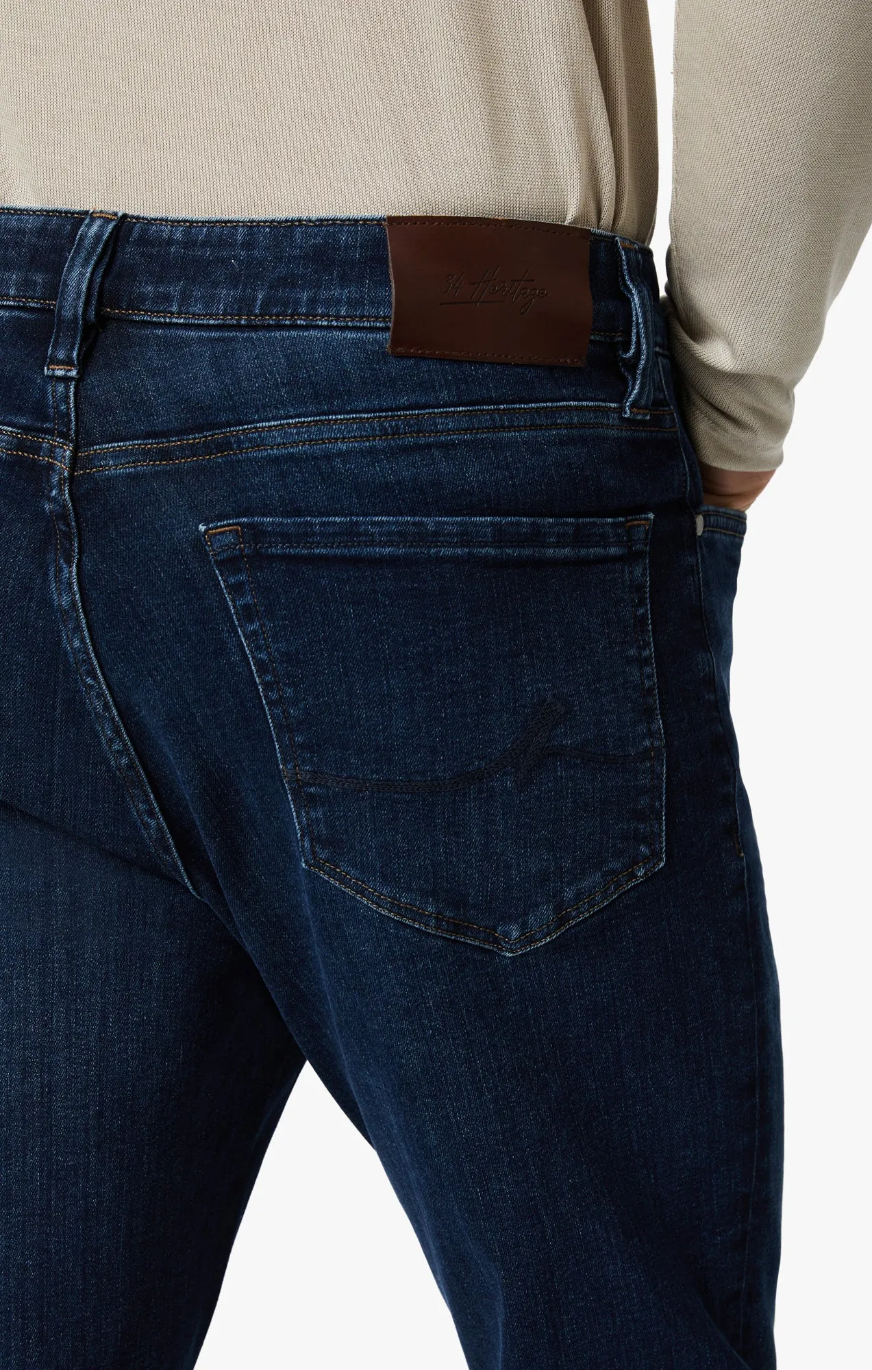 Charisma Relaxed Straight Leg Jeans In Mid Organic
