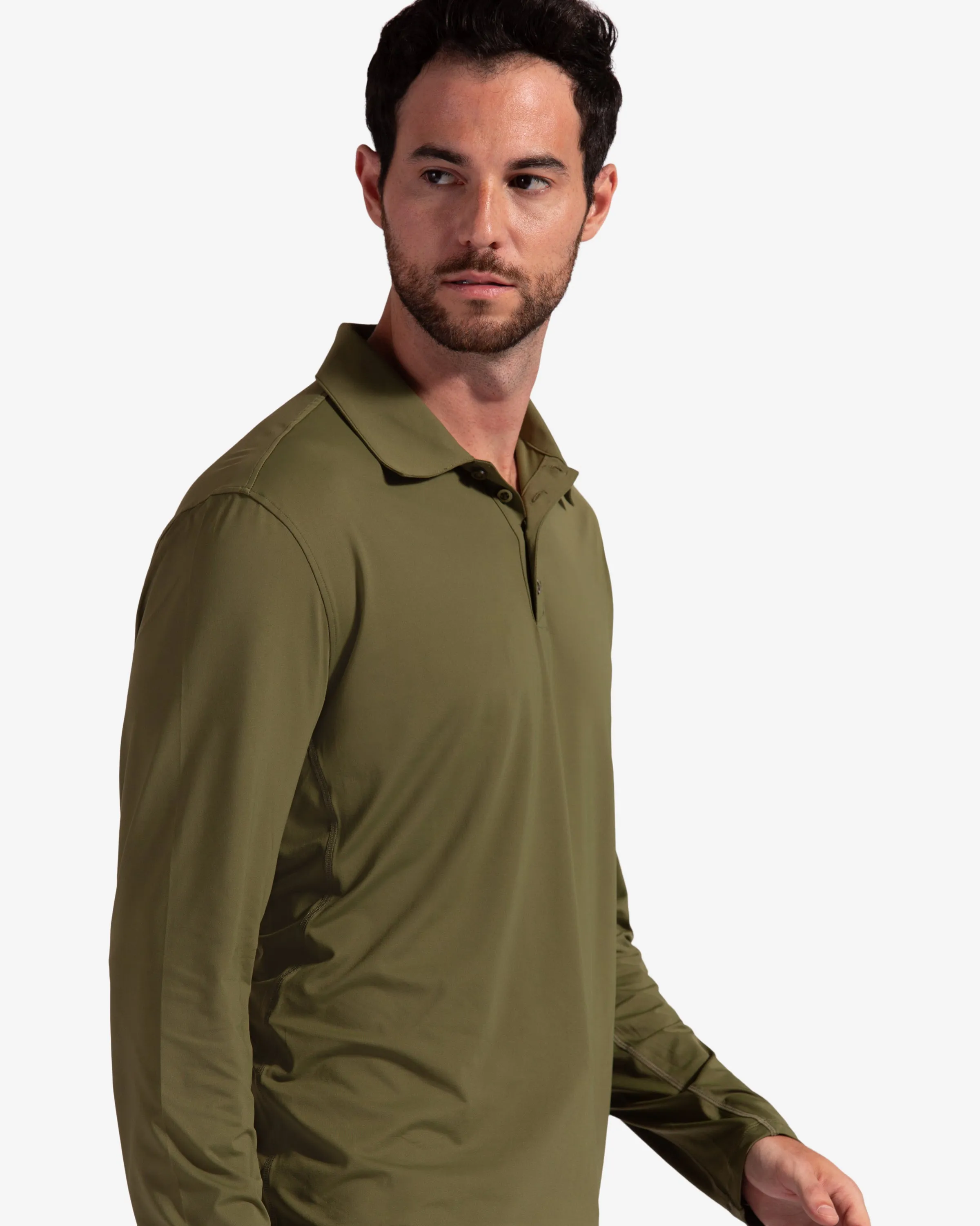 CLEARANCE - MEN'S LONG SLEEVE COLLARED SHIRT (12004C)