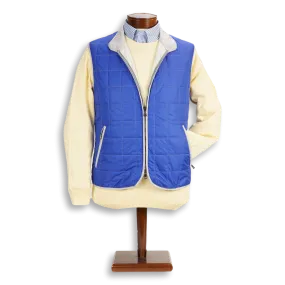 Cobalt Blue Waterville Quilted Vest