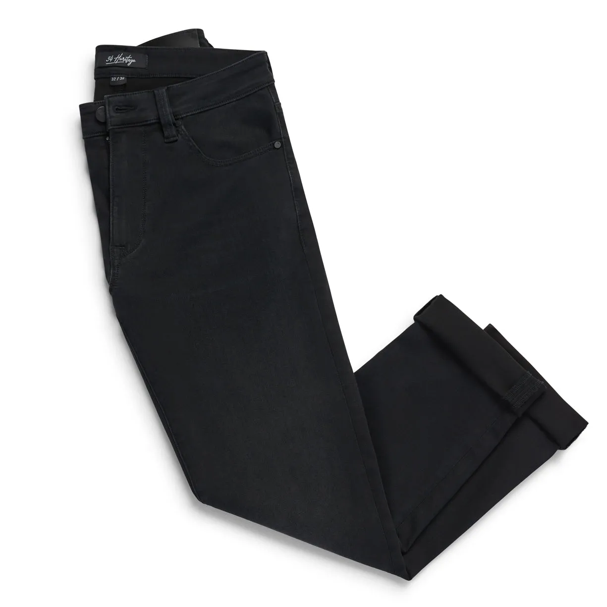 Courage Straight Leg Jeans In Dark Smoke Urban
