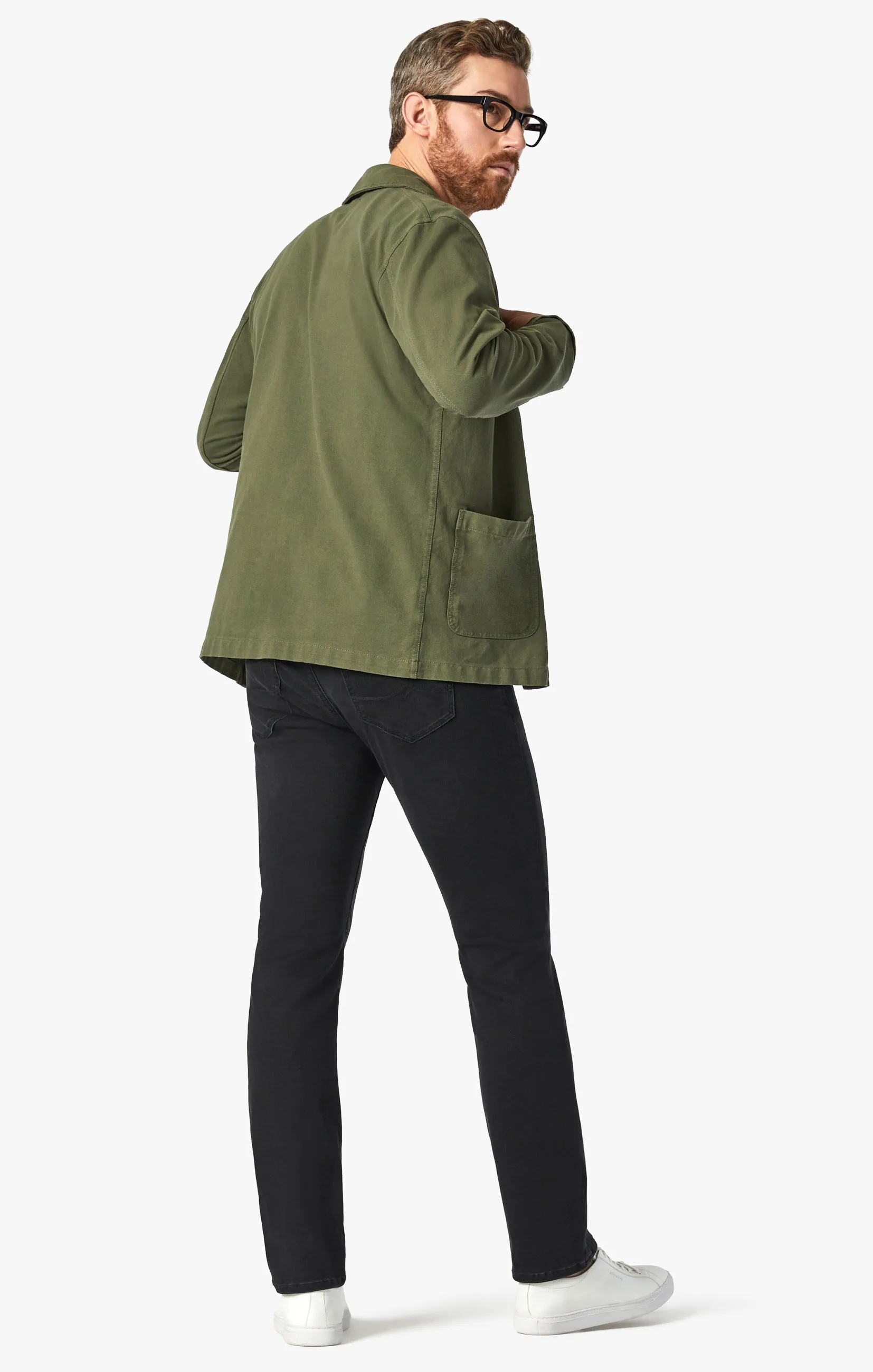 Courage Straight Leg Jeans In Dark Smoke Urban