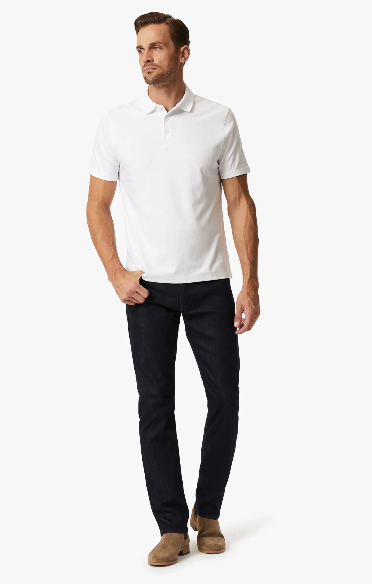 Courage Straight Leg Jeans In Midnight Tonal Urban