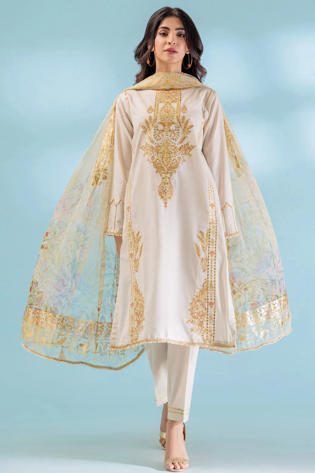 CREAM-CAMBRIC-3 PIECE (PWS5233P64)