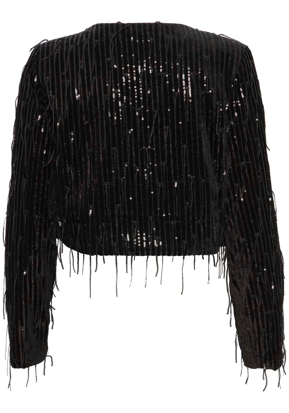 Cropped Jacket - Black