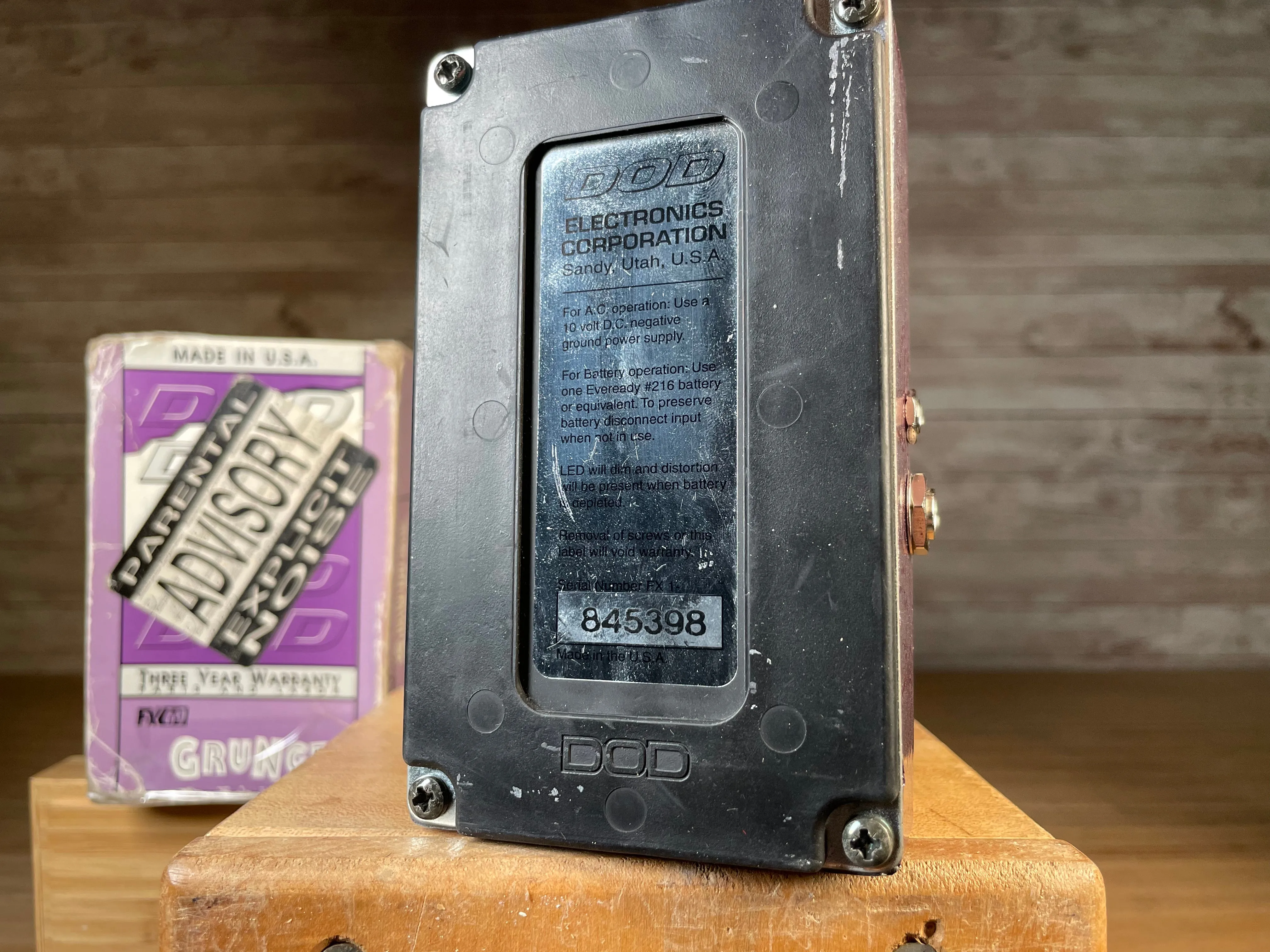 DOD FX69 Grunge Pedal Used