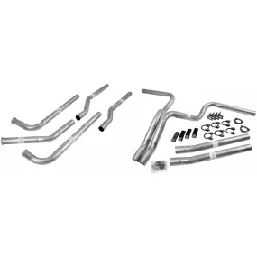 DynoMax Header-Back Exhaust Pipe Kit - 2-1/4 in Pipe Diameter - GM Fullsize Truck 1973-87 89006