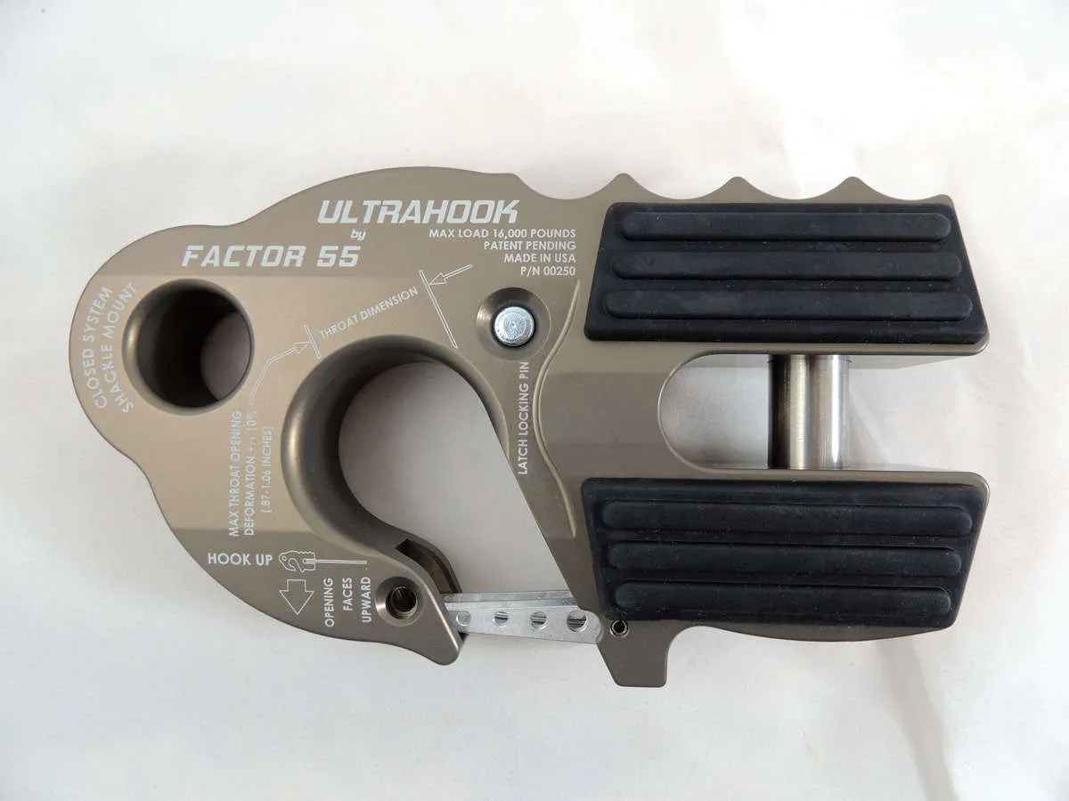 Factor 55 | UltraHook Low Profile Shackle Mount