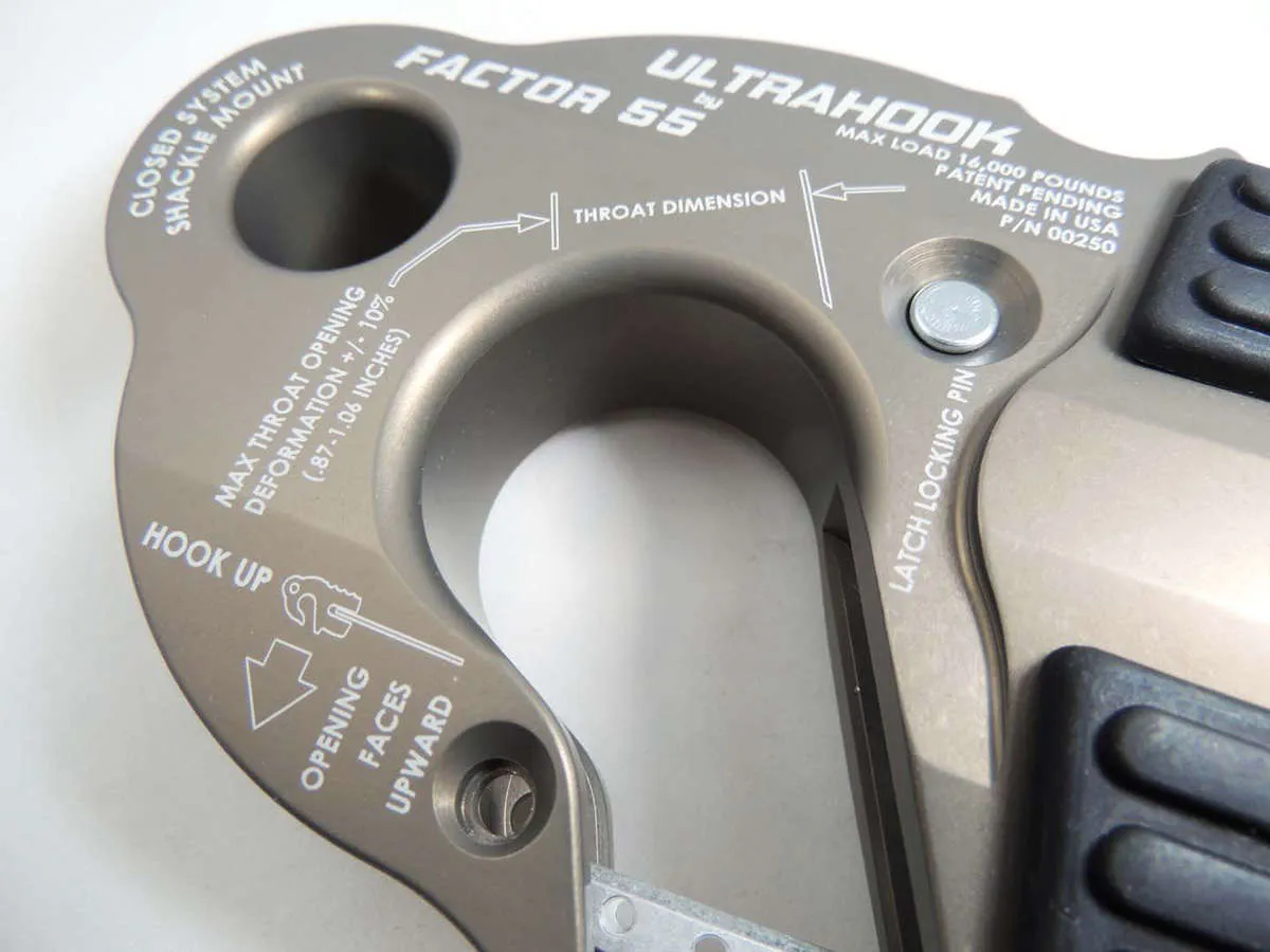 Factor 55 | UltraHook Low Profile Shackle Mount