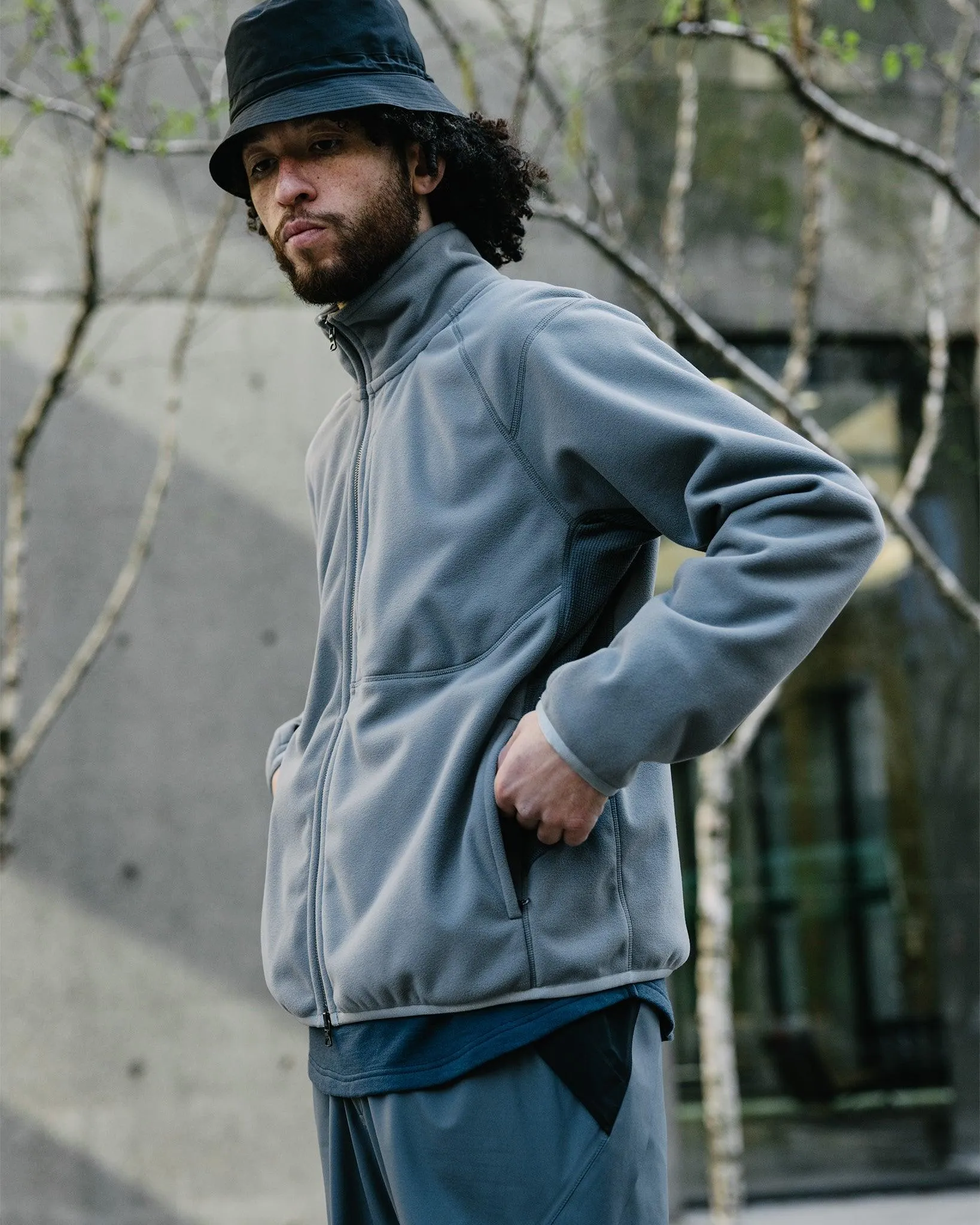 Guide Jacket - GORE-TEX WINDSTOPPER® 3L Fleece / Polartec® MicroGrid Grey