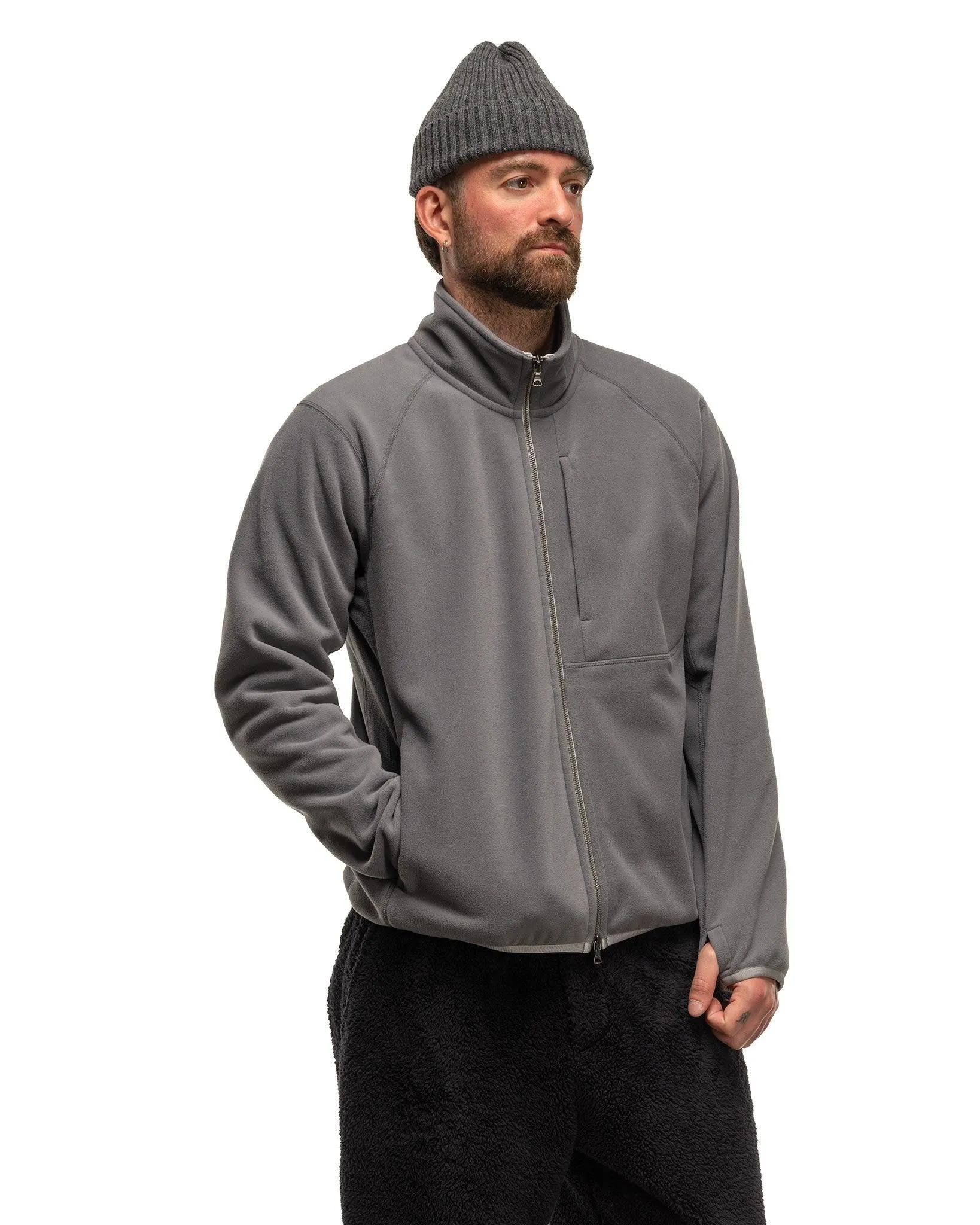 Guide Jacket - GORE-TEX WINDSTOPPER® 3L Fleece / Polartec® MicroGrid Grey