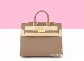 Hermes Birkin Sellier 25 Etoupe Epsom