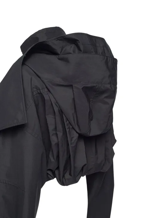 Jacquemus   La Parka Raphia cropped parka jacket 