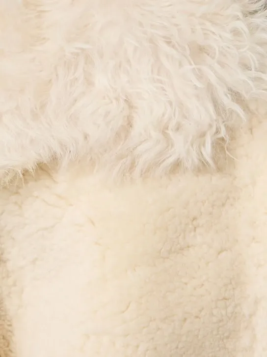 Jacquemus   La Veste Piloni cropped fur jacket 