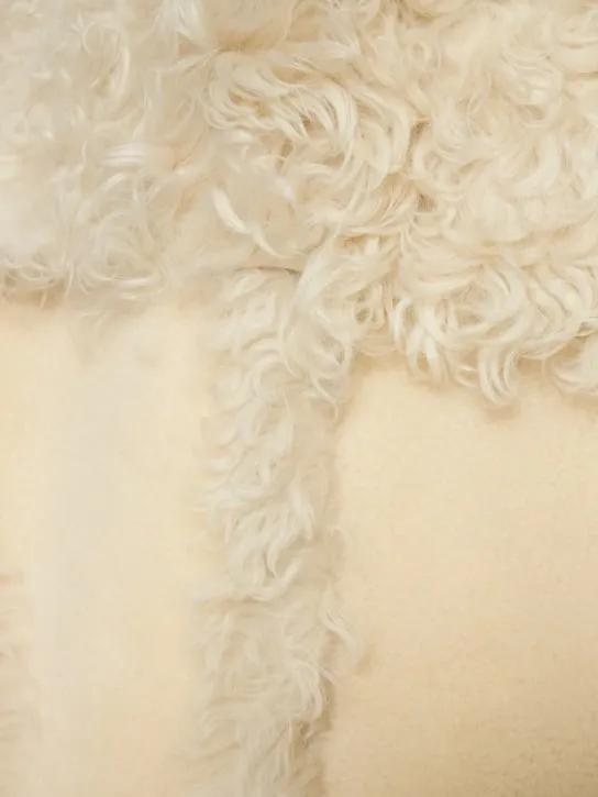 Jacquemus   La Veste Piloni cropped fur jacket 